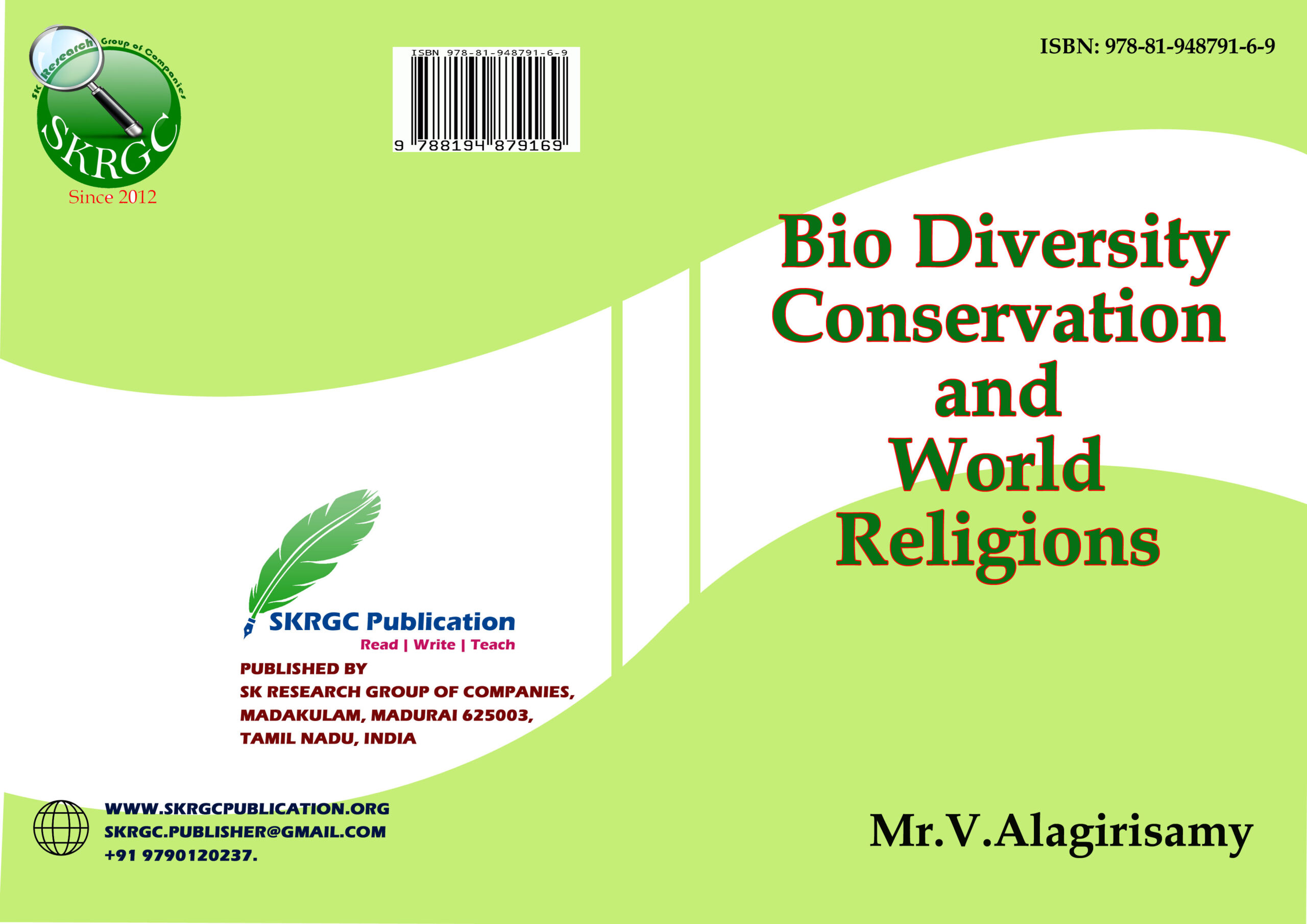 Bio Diversity Conservation and World Religions