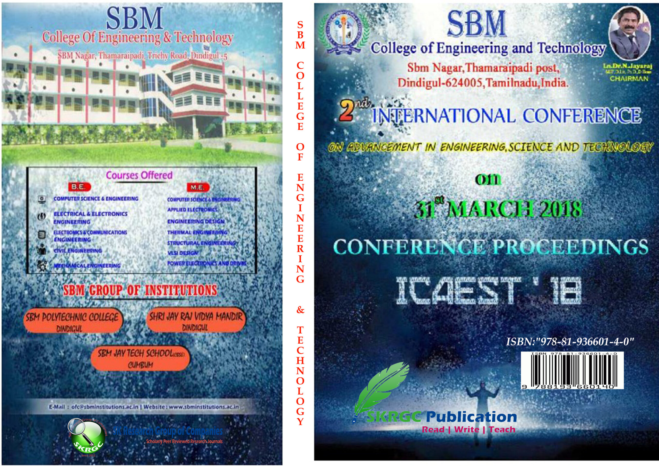2nd International Conference on Advancement in Engineering, Science and Technology ICAEST 18