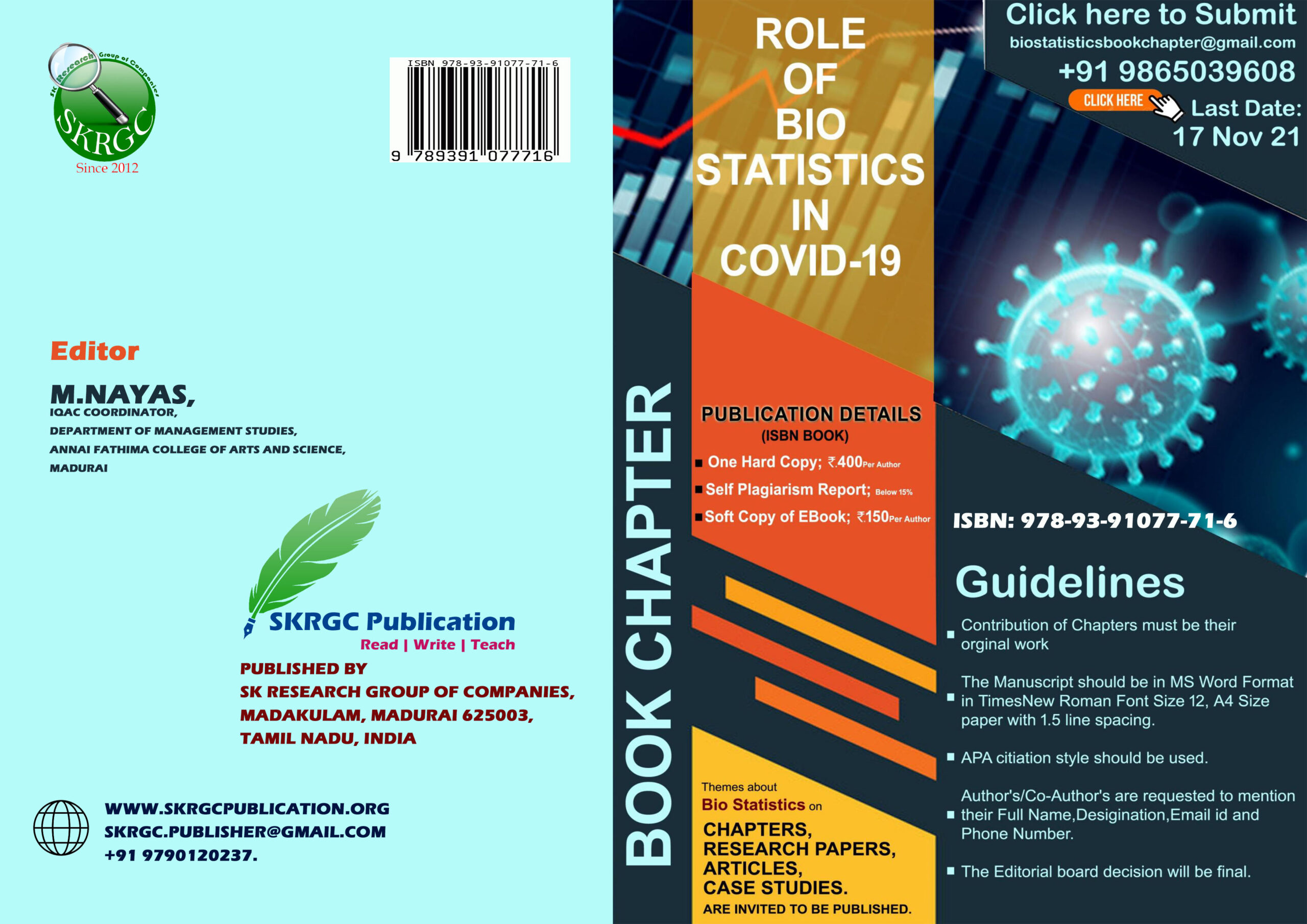Role of Bio Statistics on Covid 19