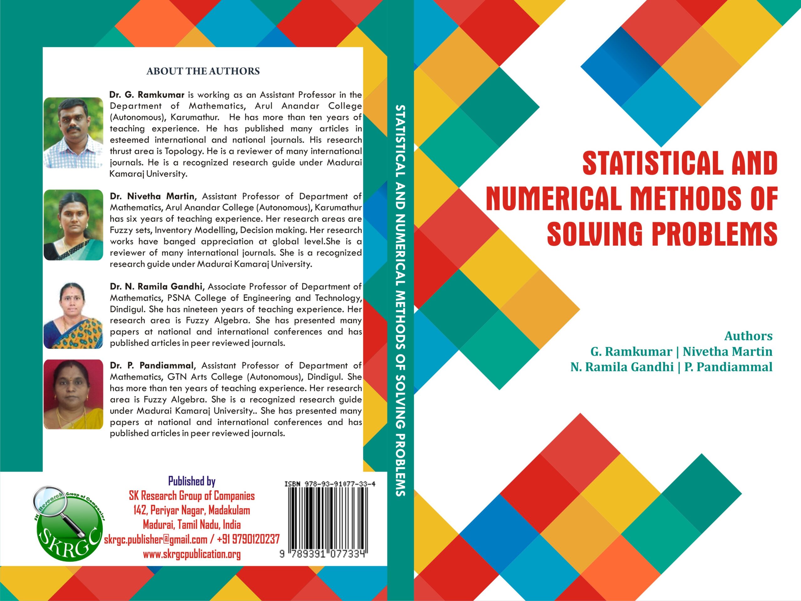 STATISTICAL AND NUMERICAL METHODS OF SOLVING PROBLEMS