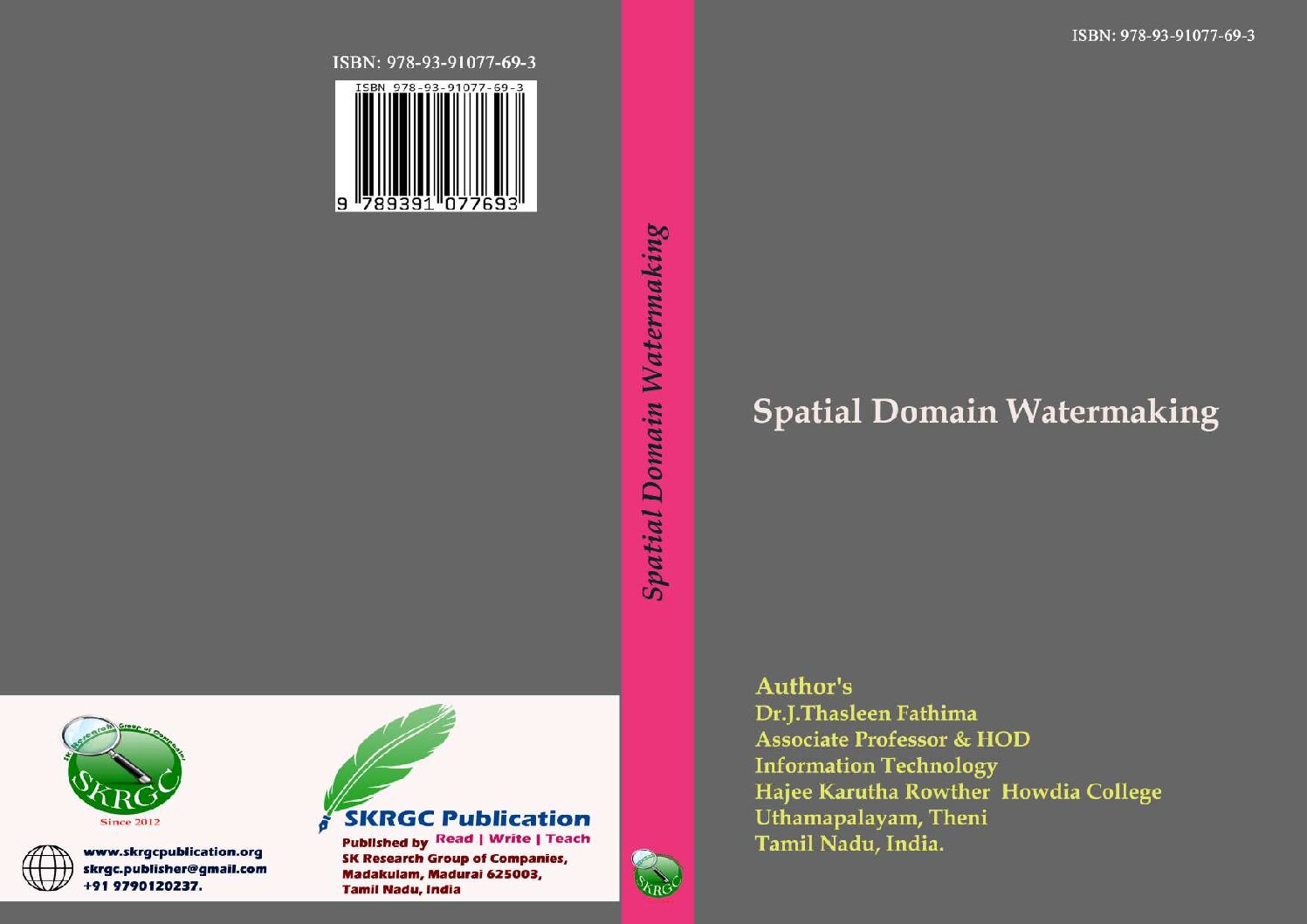 Spatial Domain Watermaking