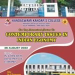 ONE DAY INTERNATIONAL SEMINAR ON CONTEMPORARY ISSUES IN INDIAN ECONOMY