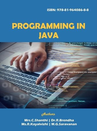 PROGRAMMING IN JAVA