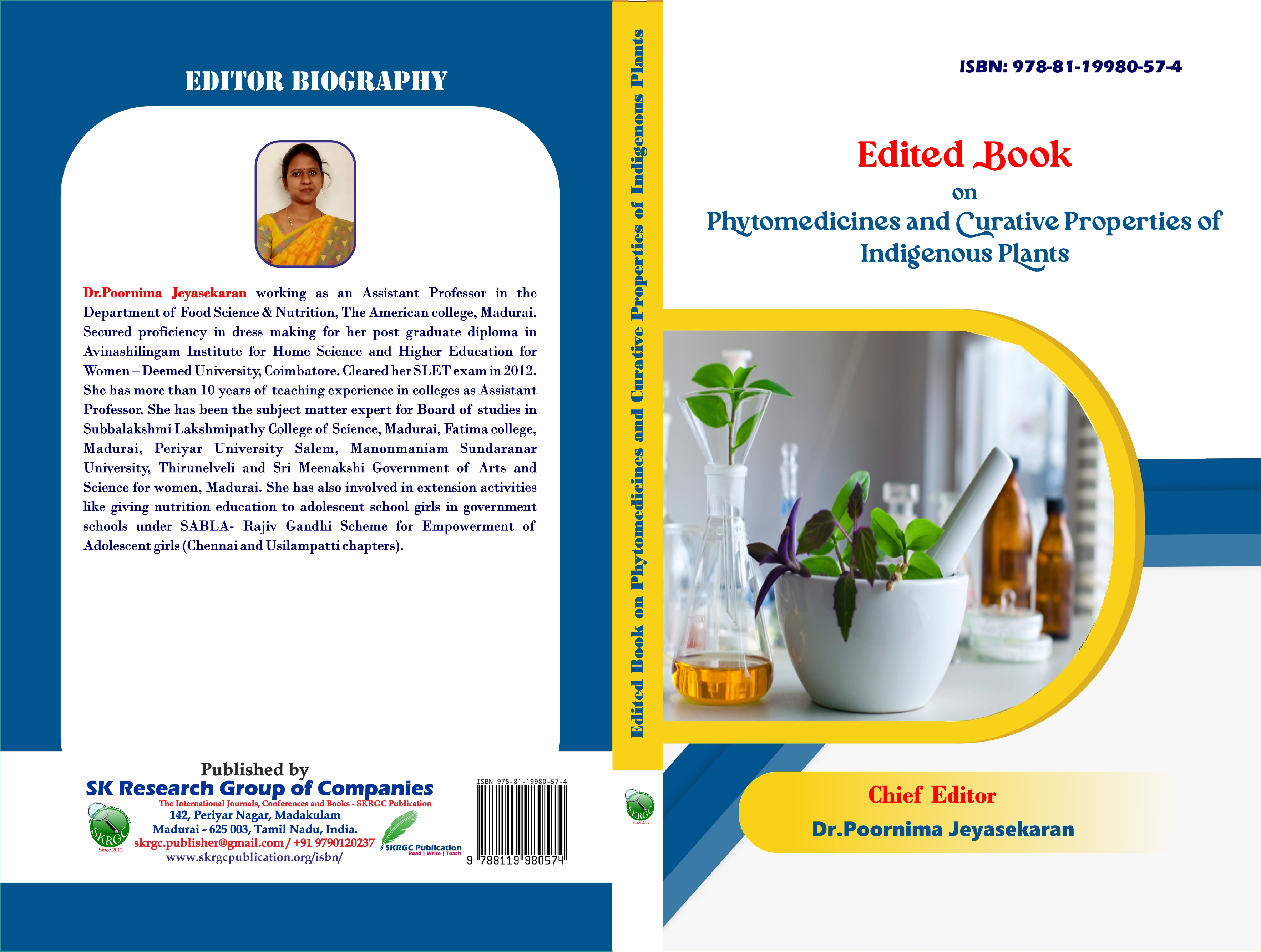 Edited Book on Phytomedicines and Curative Properties of Indigenous Plants