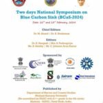 Two days National Symposium on Blue Carbon Sink (BCaS-2024) 22 and 23 February, 2024