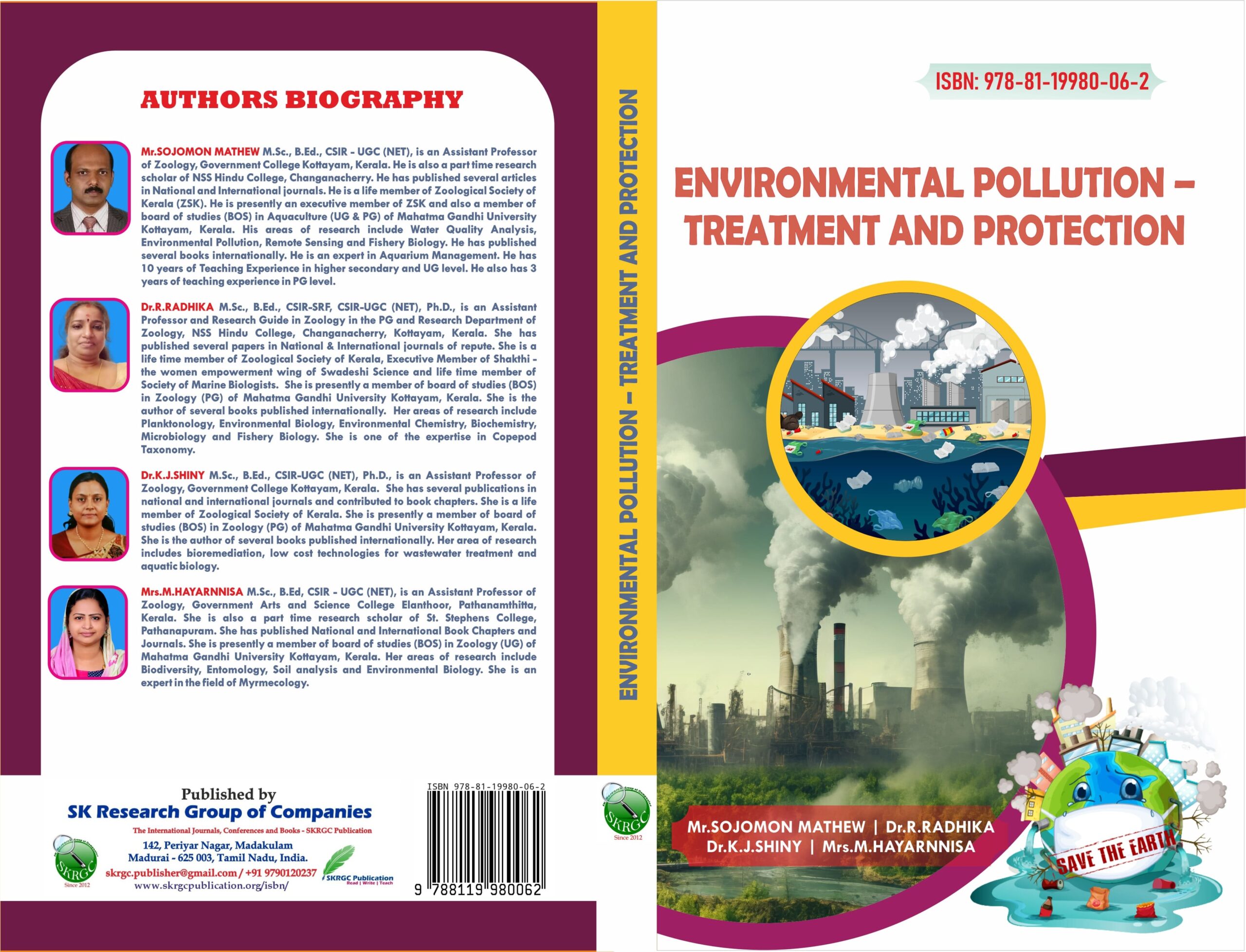 ENVIRONMENTAL POLLUTION – TREATMENT AND PROTECTION