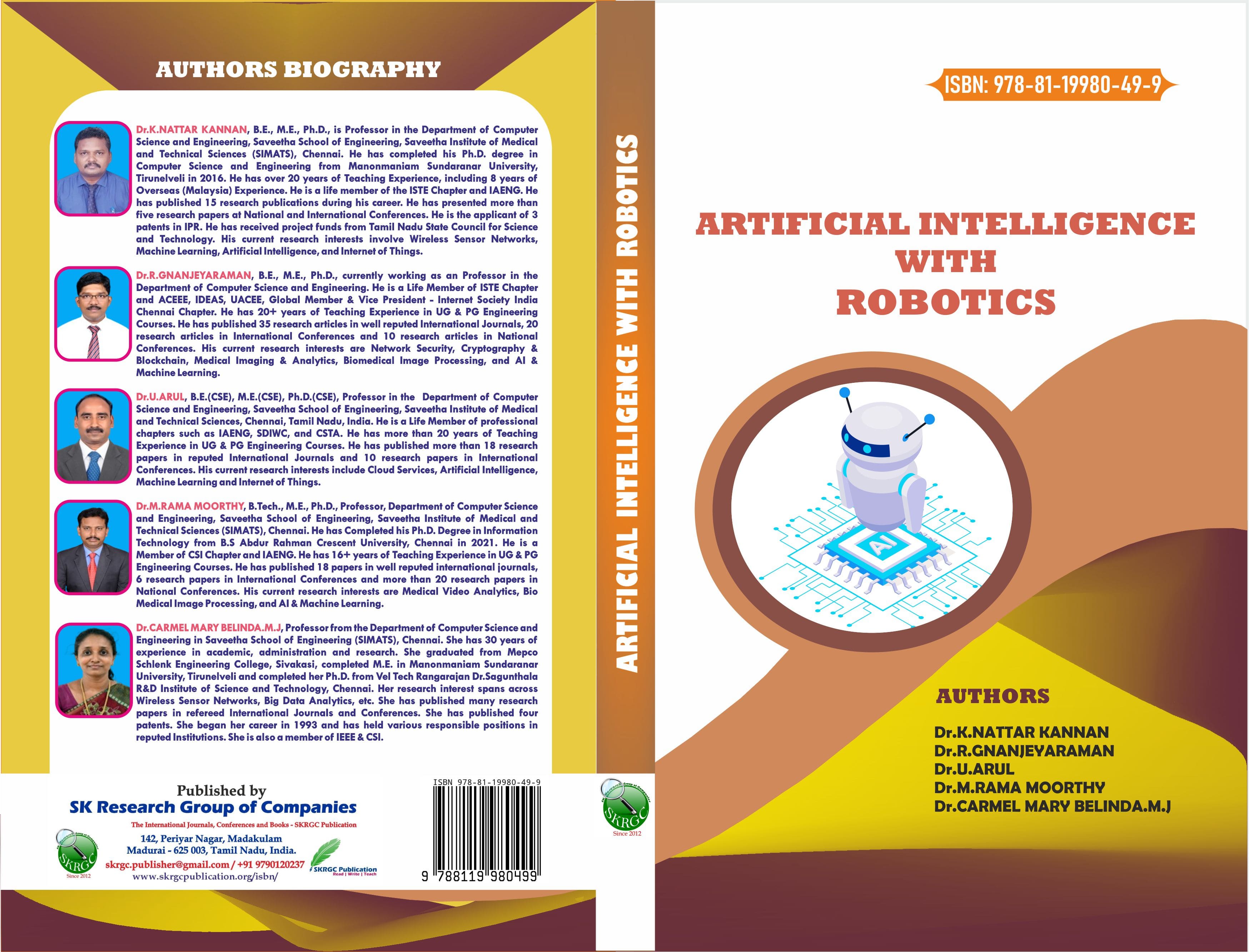 ARTIFICIAL INTELLIGENCE WITH ROBOTICS