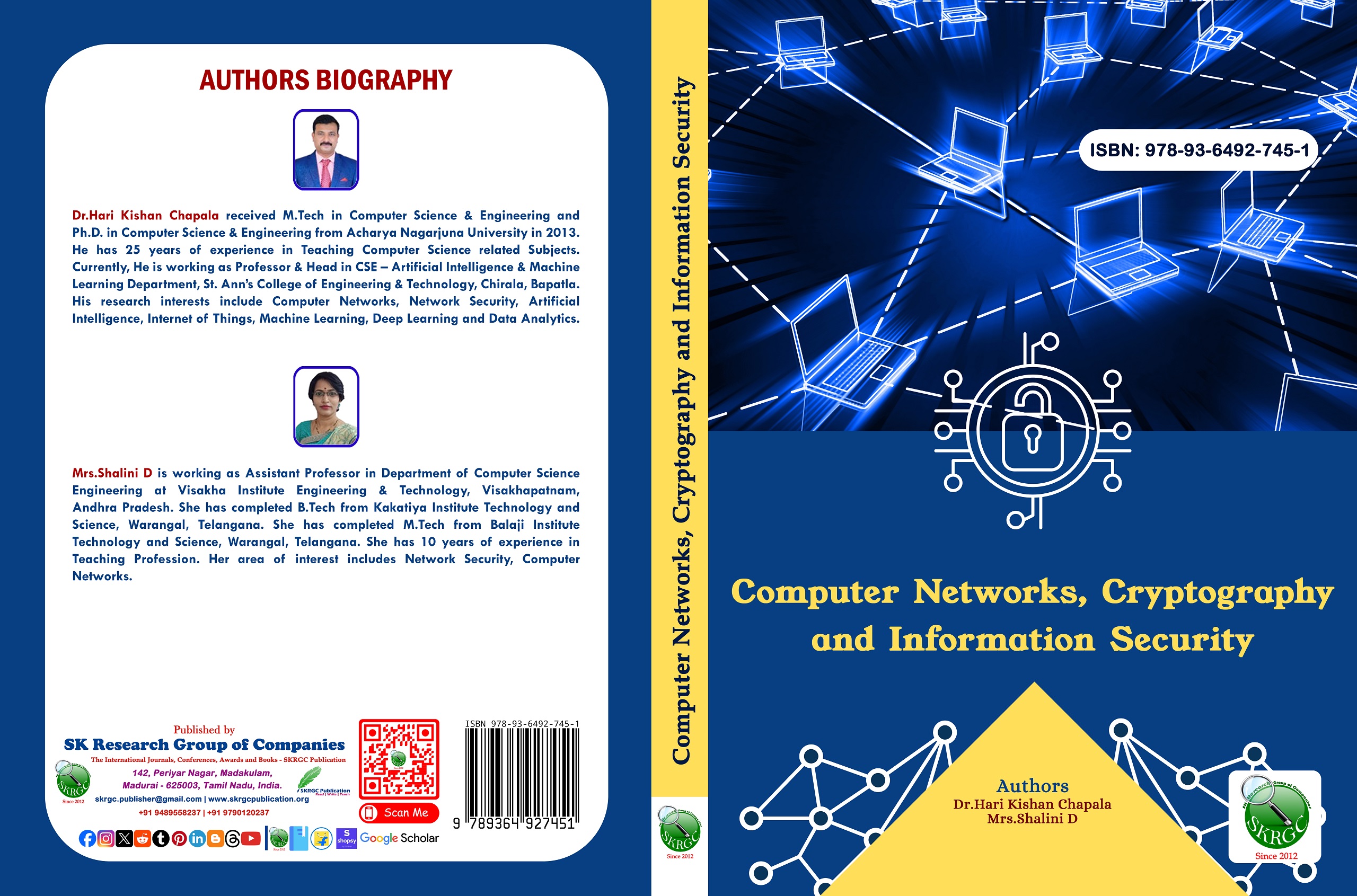 Computer Networks, Cryptography and Information Security